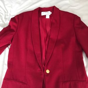Woman’s wool pants suit